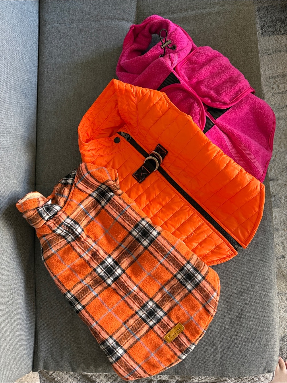 Dogs light weight jackets